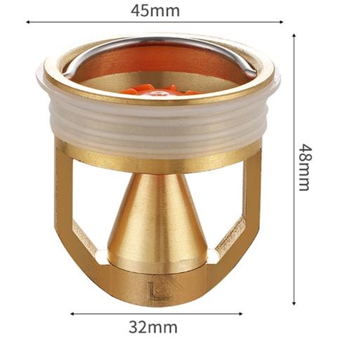 Nucleo Di Scarico A Pavimento In Ottone A Levitazione Magnetica - A Prova Di Odori E Insetti Con Manicotto In Silicone - Foto 2