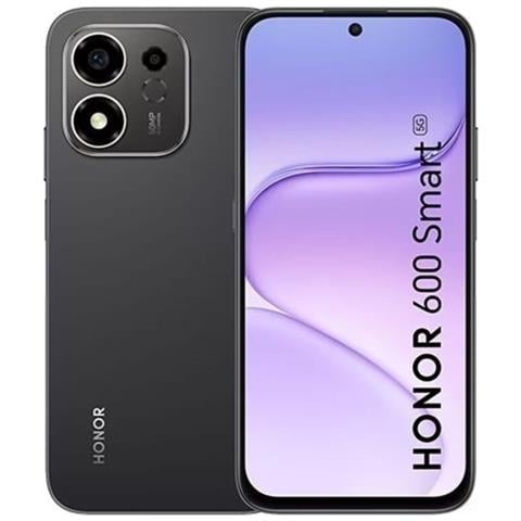 600 Smart 5G 128GB 4GB Ram Display 6.87" LCD Main Camera 50MP Selfie 5MP Dual nanoSim Android MagicOS 10 Snapdragon 4 Gen4 7700mAh Velvet Black - Foto 1