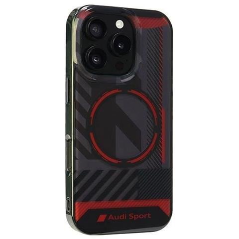 Audi Iml Sport Custodia Magnetica Magsafe Per Iphone 16 Pro 6.3, Nera - Foto 2