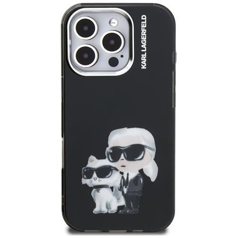 Custodia Nera Iphone 16 Pro Karl Lagerfeld - Foto 1