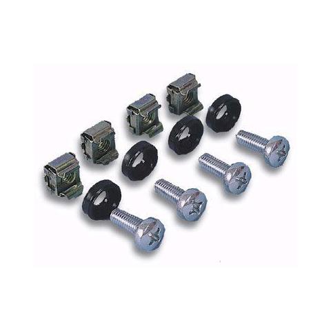 I-CASE MOUNT - Kit Set 4 Viti 4 Dadi e 4 Rondelle per Montaggio Rack - Foto 1