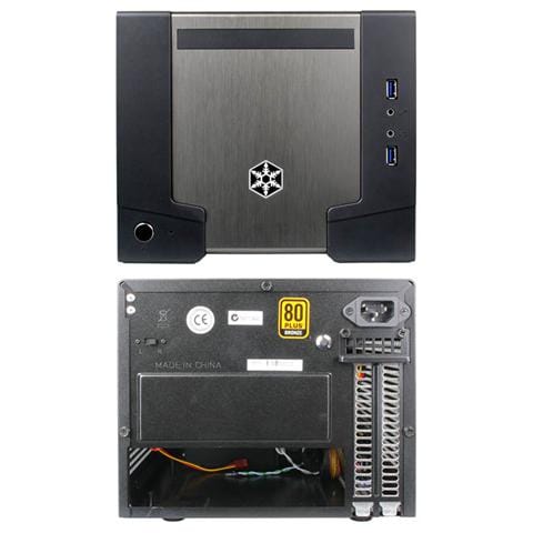 Sugo SFF Mini ITX, Con Alimentatore ATX 600W, 80 Plus bronze, Nero - Foto 2