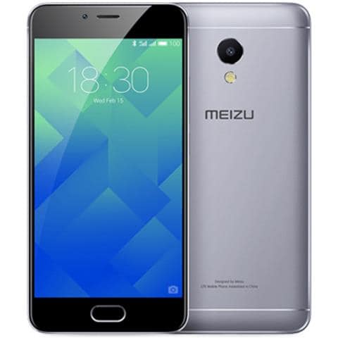M5S 16 GB 4G / LTE Dual Sim Display 5.2" HD Slot Micro SD Fotocamera 12 Mpx Android Italia Grigio - Foto 1
