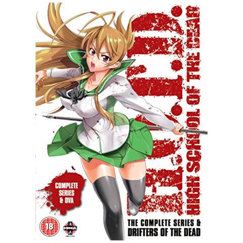 High School Of The Dead Drifters Of The Dead Edition Dvd - Foto 1