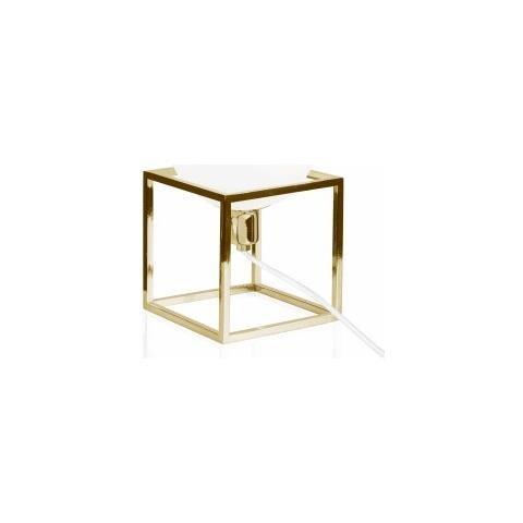 Cube, Lampada Da Tavolo, - Ottone - Foto 1