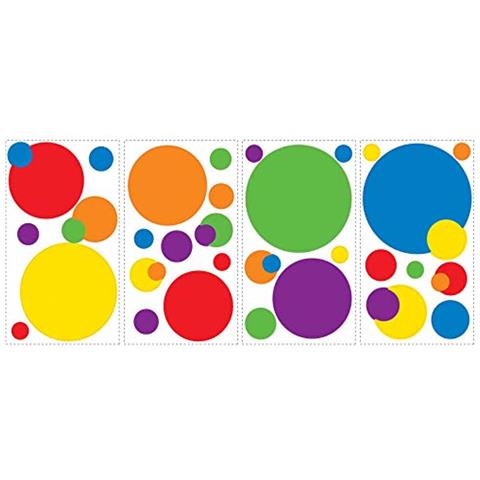 Rmk1248scs - Adesivi Da Muro A Forma Rotonda, Varie Dimensioni E Colori, Per Stanze Da Giochi E Da Bambini- - Foto 2