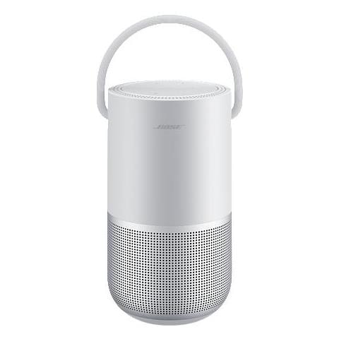 Speaker Portable Airplay2 Ricaricabile Wi-fi Bluetooth Alexa Argento - Foto 1