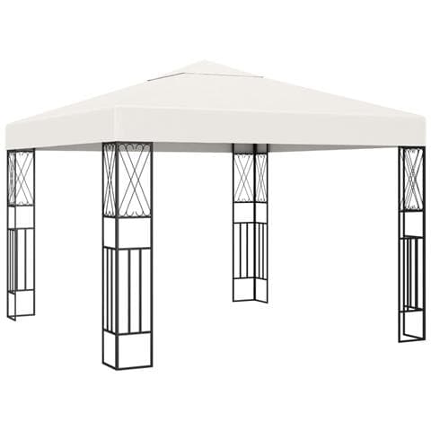 Gazebo 3x3 M Crema In Tessuto - Foto 1