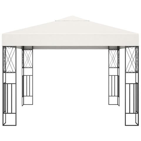 Gazebo 3x3 M Crema In Tessuto - Foto 5