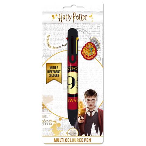 Harry Potter Hogwarts 9 3/4 Multi Colore Penna (Penna)  - Foto 1