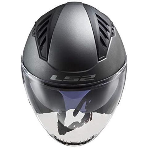 306001007m Casco Moto Jet Of600 Copter, Unisex, Titanio Opaco, M - Foto 2