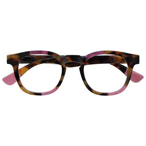 Ava Delle Signore Delle Donne Brown Guscio Di Testuggine Rosa Super Comfort Fit Occhiali Da Lettura Primavera Cerniere R62-4 100 - Foto 1