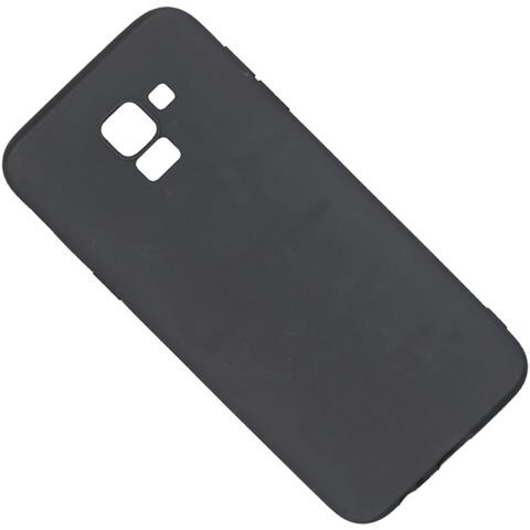 Custodia Tpu Silicone Cover Soft-case Per Samsung Galaxy J6+ Plus (2018) Black - Foto 1