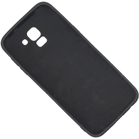 Custodia Tpu Silicone Cover Soft-case Per Samsung Galaxy J6+ Plus (2018) Black - Foto 2