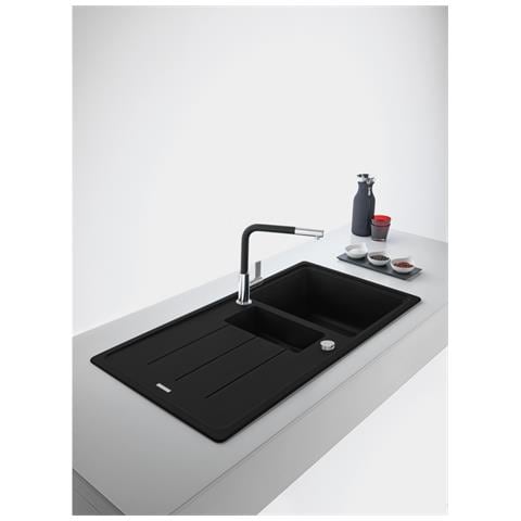 Boston BFG 651 Lavello montato su piano Rettangolare Fragranito - Foto 2