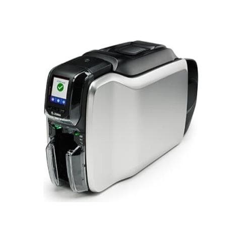 Stampante per Card ZC300 a Sublimazione del Colore 300 DPI Trasferimento Termico USB / LAN (10/100 MBit /s) Colore Grigio /Nero - Foto 1