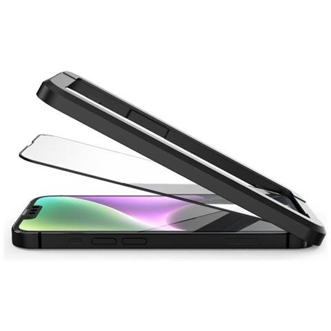 Salvadisplay In Vetro Temperato Per Iphone 15 Pro Max Recycled Privacy, Nero Transparente - Foto 2