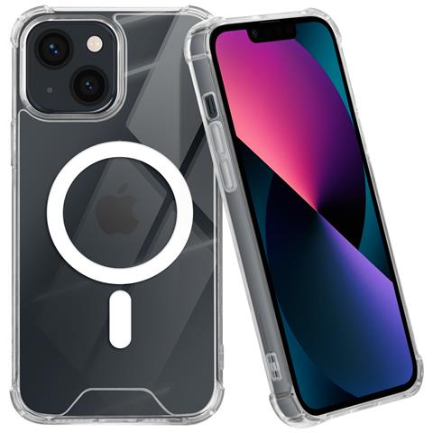 Cover Magsafe Per Iphone 13 Silicone Gel Angoli Rinforzati - Foto 1