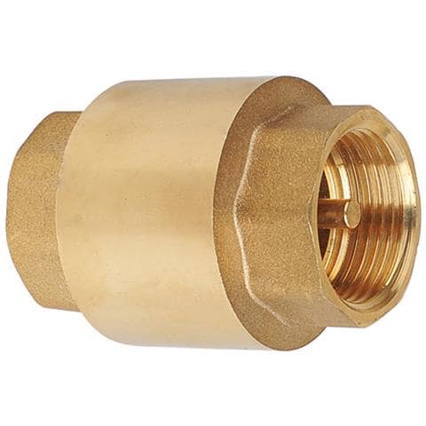 Valvole Di Ritegno Verticali Con Valvola Di Non Ritorno In Ottone 2'' (850g) dn50 - Foto 2