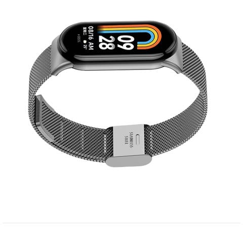 Cinturino In Metallo Per Xiaomi Mi Band 8/9 Grey - Foto 2
