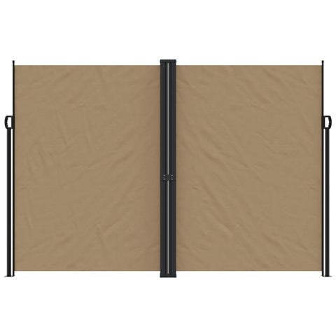 Tenda Da Sole Laterale Retrattile Tortora 220x1000 Cm - Foto 3