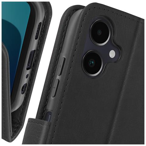 Custodia Per Samsung A06 Copertina Portafoglio E Supporto Video - Foto 2