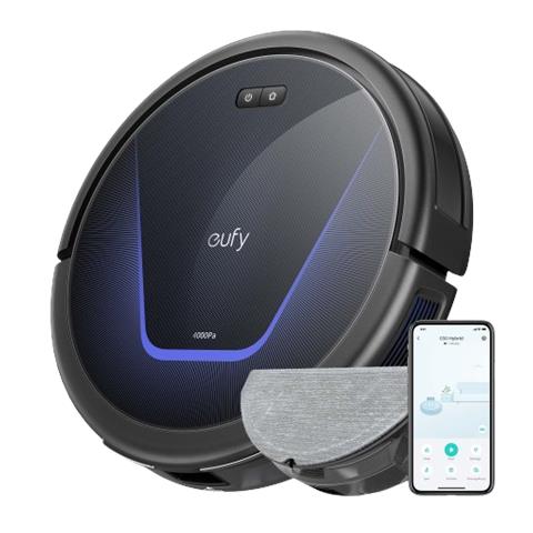 Robot Aspirapolvere Wifi Vacuum Giroscopico Colore Nero - Foto 1