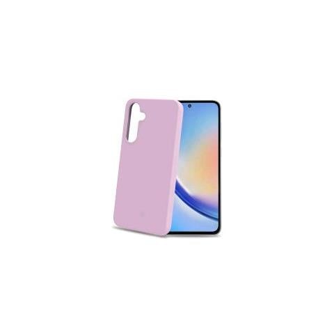 Samsung Galaxy A35 5g Cover In Morbido Tpu Finitura Soft Touch Bordi Anitscivolo Rosa - Foto 1