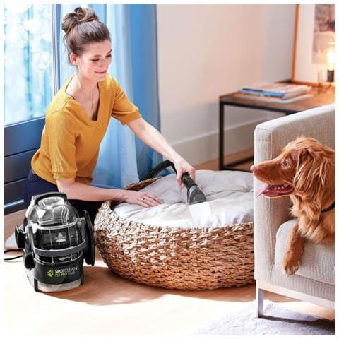 SpotClean Pet Pro Plus Pulitore a vapore cilindrico 2,8 L 750 W Nero, Trasparente - Foto 2