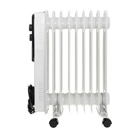 Adler Ad 7816 Stufetta Elettrica Esterno Bianco 2000 W Riscaldatore Ambiente Elettrico A Olio - Foto 2