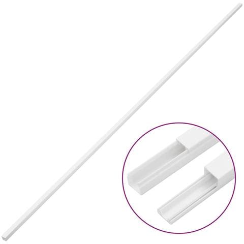 Canalina Per Cavi 20x10 Mm 10 M In Pvc - Foto 3