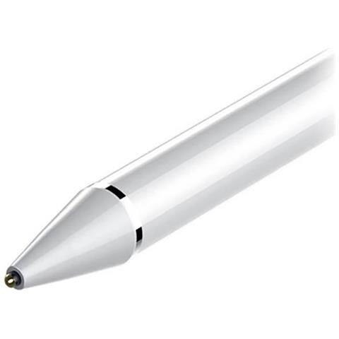 Penna Attiva Universale Per Tablet Con Batteria Design Elegante E Sottile, Bianco - Foto 2