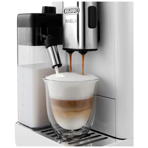 Macchina da Caffè Espresso Automatica Rivelia EXAM440.55.W Serbatoio 1.4 Lt. Potenza 1450 Watt Colore Bianco - Foto 6