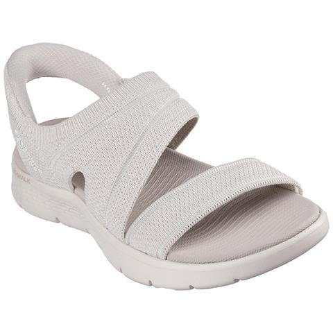 Go Walk Flex Sandal- 141482-nat, Donne, Bianca, 40 - Foto 1