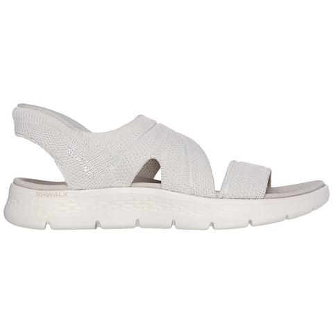 Go Walk Flex Sandal- 141482-nat, Donne, Bianca, 40 - Foto 5