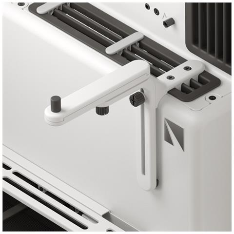 HS 420, Midi Tower, PC, Bianco, ATX, EATX, micro ATX, Mini-ATX, Acrilonitrile butadiene stirene (ABS), Nylon, SGCC, Silicone, Vetro temperato, Zinco, Gaming - Foto 10