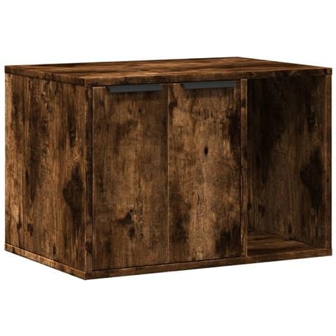 Recinto Lettiera Gatti Rovere Sonoma 60x40x40 cm in Truciolato - Foto 1