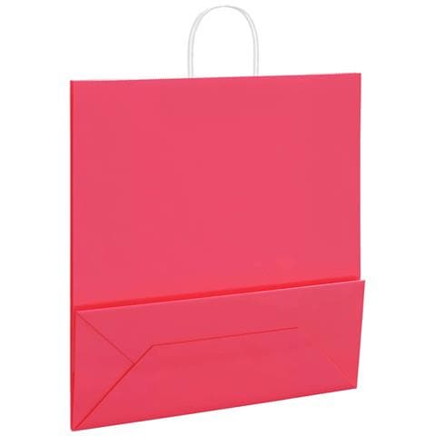 Sacchetti di Carta 50 pz con Manici Rosa 45x17x48 cm - Foto 9