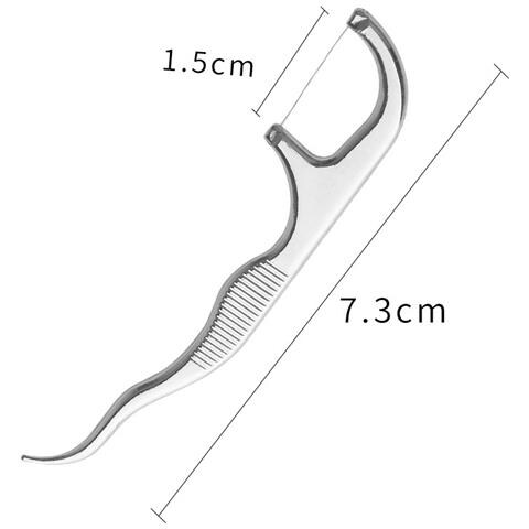 Set Di Stuzzicadenti Portatili In Acciaio Inossidabile (5 Pezzi) - Foto 2