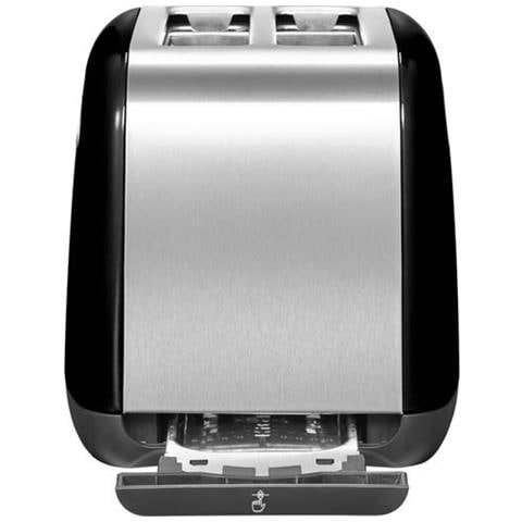 5KMT2115EOB 5 2 fetta /e 1100 W Nero, Acciaio inox - Foto 2