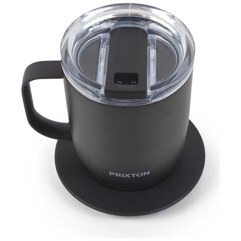 Tazza Intelligente Smart Mug Tempo Con Temperatura Personalizzabile, Tazza In Acciaio Inox Da 300 Ml, Schermo Led, Impermeabile Ipx6, Spegnimento Automatico Di Sicurezza, Autonomia 1,5 Ore - Foto 3
