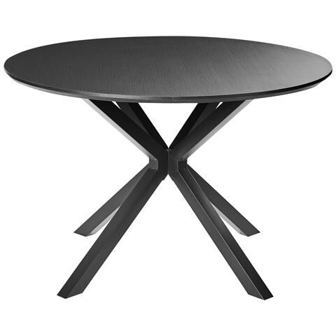 Tavolo Da Pranzo Fitzroy Nero 120 Cm 120 Cm - Foto 2