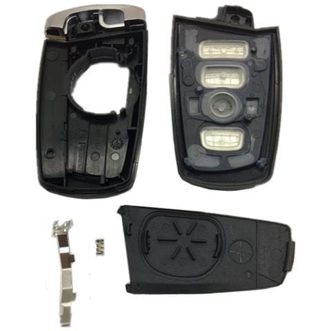 Guscio Di Ricambio Per Chiave Auto A 3 Pulsanti Compatibile Con Bmw Cas4 Serie F - Foto 4