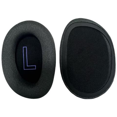 Cuscinetti Auricolari Di Ricambio In Tessuto Compatibili Con Logitech G G522 - Confezione Da 2 Darkgrey - Foto 1