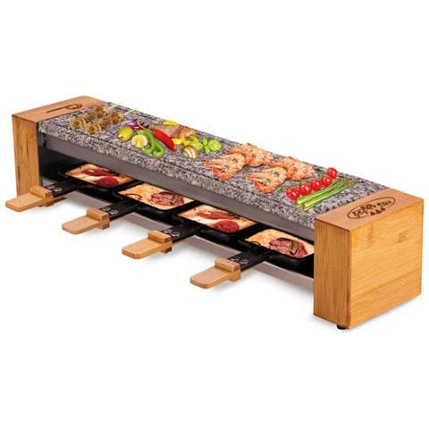 Macchina Per Raclette Per 4 Persone, 600w + Grill - 8619 - Foto 1