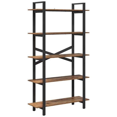 Libreria Legno vecchio 100 x 33,5 x 178 cm Legno multistrato - Foto 1