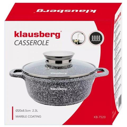 KB-7520 Pentola in marmo a induzione da 2,3 l con manopola per aromi - Foto 4