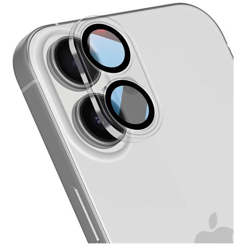Vetro Di Protezione Dell'obiettivo Fotocamera Per Iphone 17 Durezza 9h, Trasparente - Foto 1