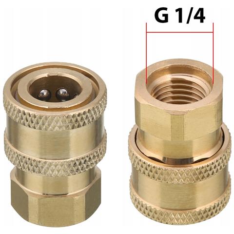 Ugello Jetclear Fix 7x - 7 Fori (6 Posteriori + 1 Frontale) | Acciaio Inossidabile, Filettatura 1/4"" | Pulizia Idrodinamica Di Tubi E Scarichi - Foto 6