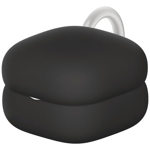 Custodia per LinkBuds Fit - Anello Easy Clip-On, Personalizza le tue cuffie, Solo per LinkBuds Fit - Pure Black - Foto 1